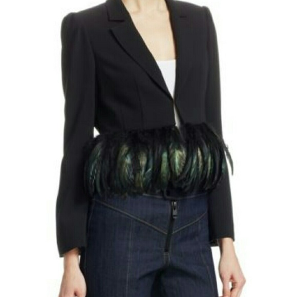 Cinq á Sept Super Unique Fashionable Black Blazer - Picture 6 of 6